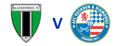 PSF: Blackstones v AFC Rushden & Diamonds