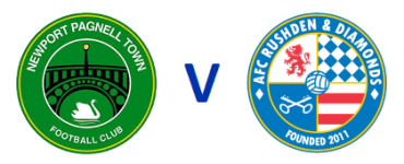 PSF: Newport Pagnell Town v AFC Rushden & Diamonds
