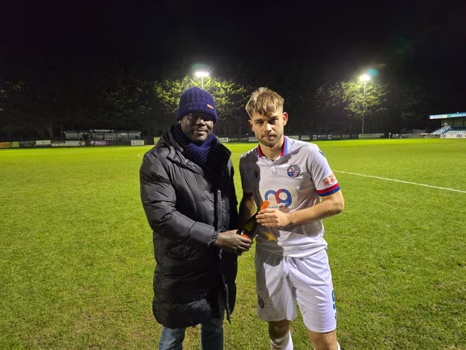 MOTM Tyler Winters – Diamonds v Carlton Town, 13 Dec 2025